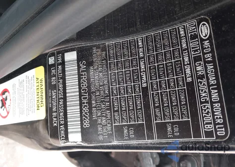 2013 Land Rover Lr2 from USA, damaged, VIN SALFR2BG7DH382288